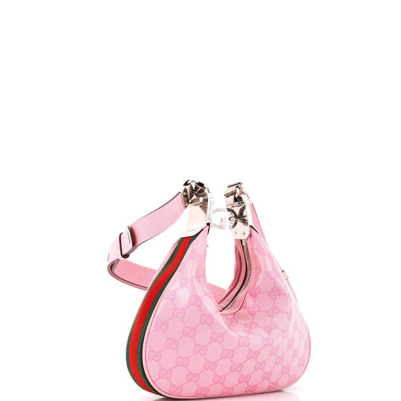 Gucci Attache Shoulder Bag Gg Coated #227048G16B - Picture 3 of 7